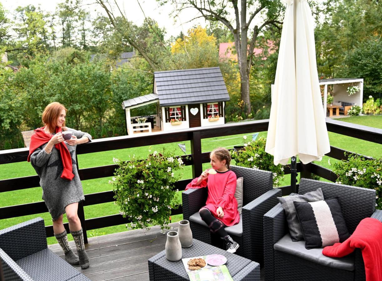 Apartamenty U Harrego II Przy Stawie Spa Klimatyzacja,Balkon,Sauna , Balia, Ogrod,Parking Kudowa-Zdrój Kültér fotó