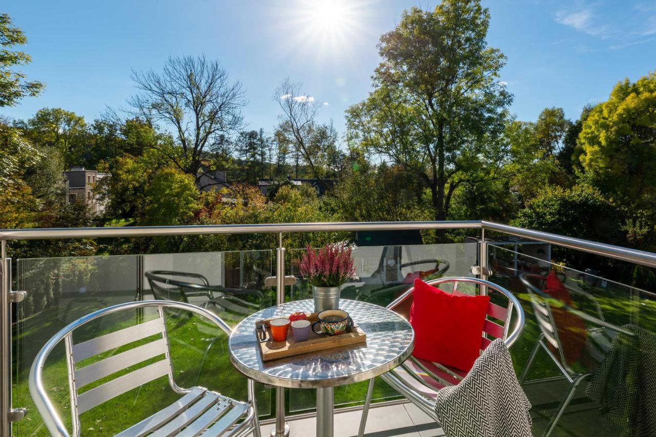 Apartamenty U Harrego II Przy Stawie Spa Klimatyzacja,Balkon,Sauna , Balia, Ogrod,Parking Kudowa-Zdrój Kültér fotó